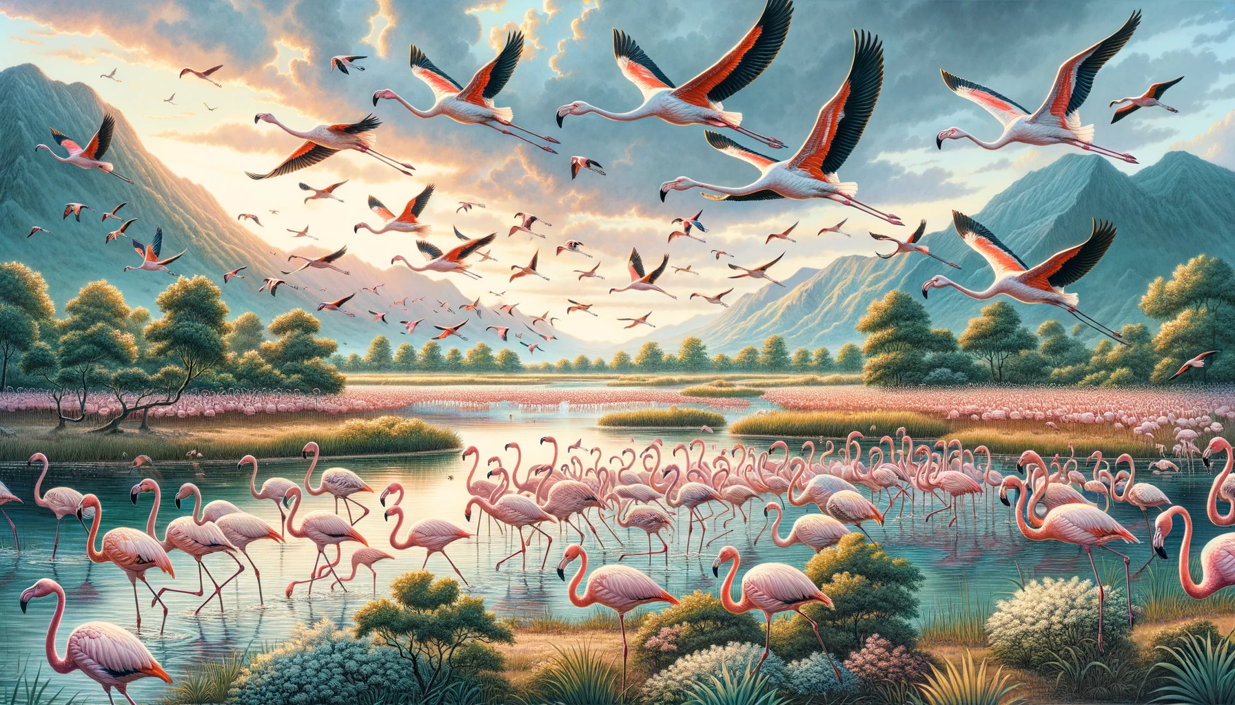 welabs & die Flamingos